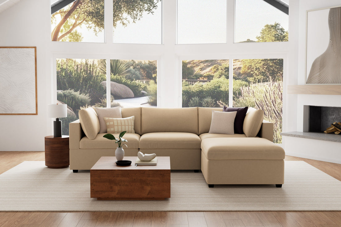 Albany Park, Kova Modern Sofa + Ottoman - Cloud-Soft Comfort | Albany Park