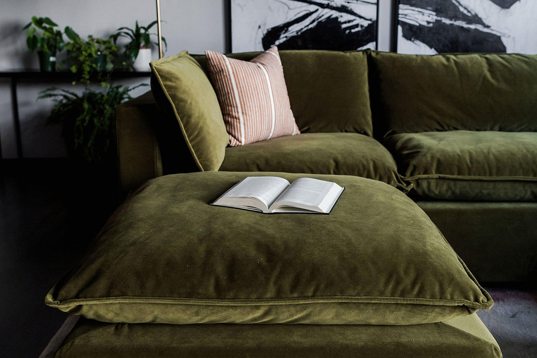 Albany Park, Kova Modular Modern Sectional Couch - Cloud Soft Comfort